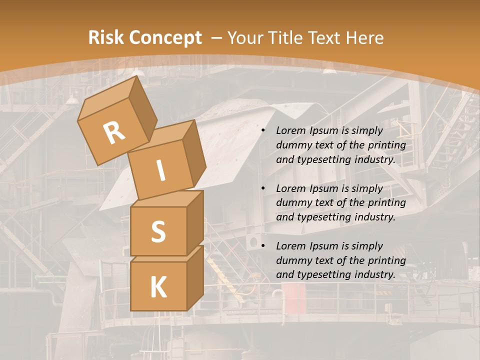 Industry Engine Machine PowerPoint Template