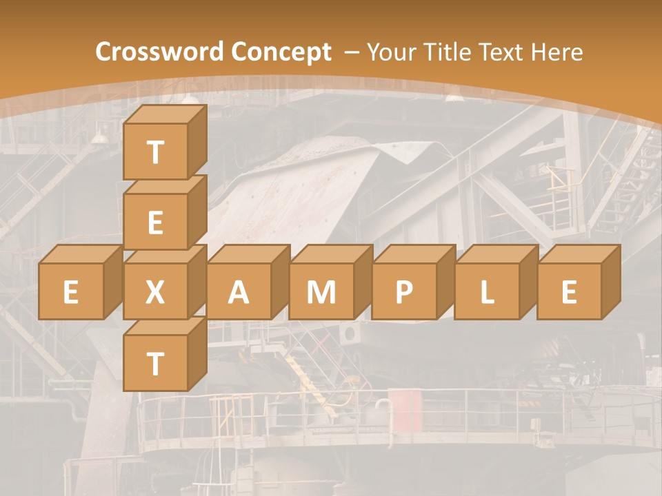 Industry Engine Machine PowerPoint Template