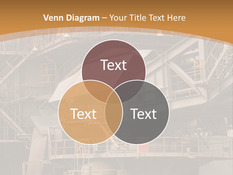 Industry Engine Machine PowerPoint Template