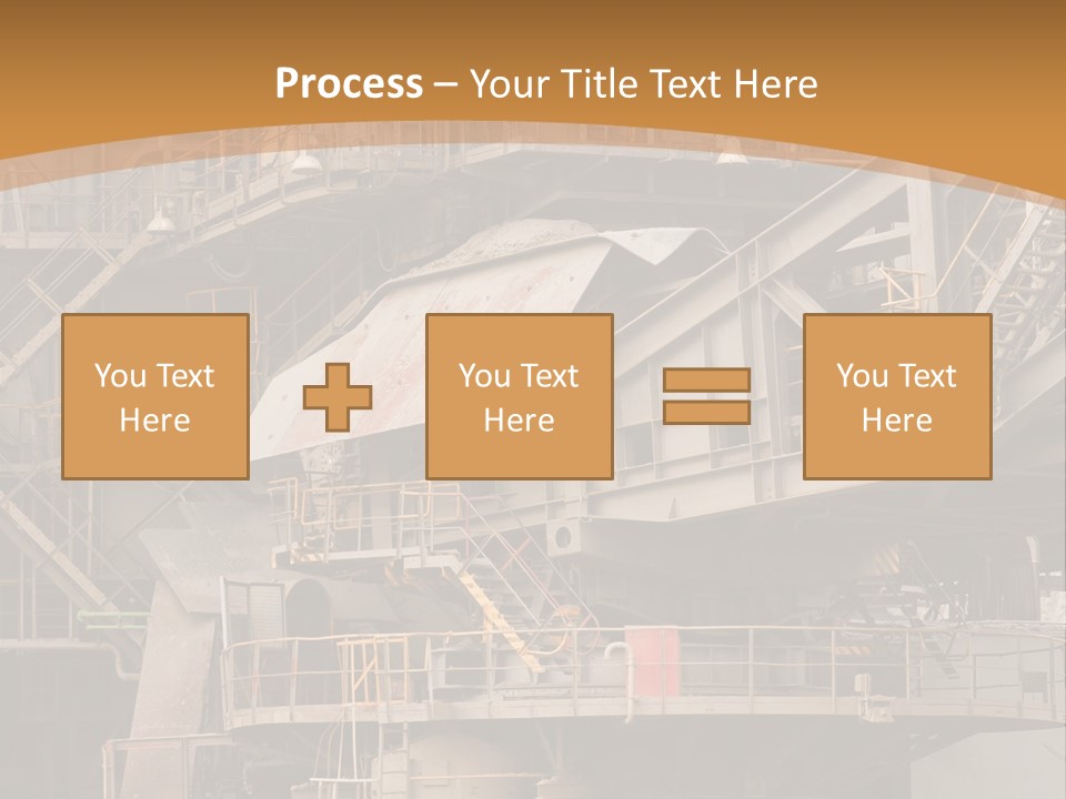 Industry Engine Machine PowerPoint Template