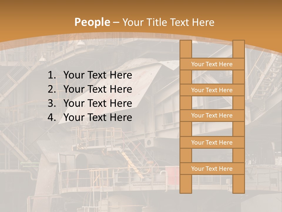 Industry Engine Machine PowerPoint Template