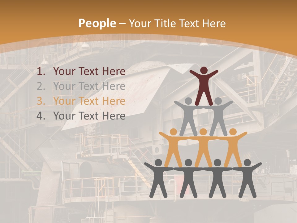 Industry Engine Machine PowerPoint Template