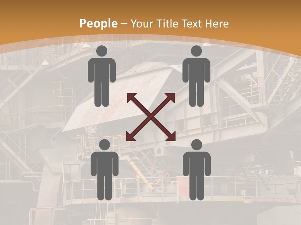 Industry Engine Machine PowerPoint Template