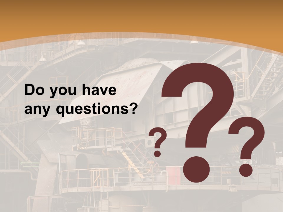 Industry Engine Machine PowerPoint Template