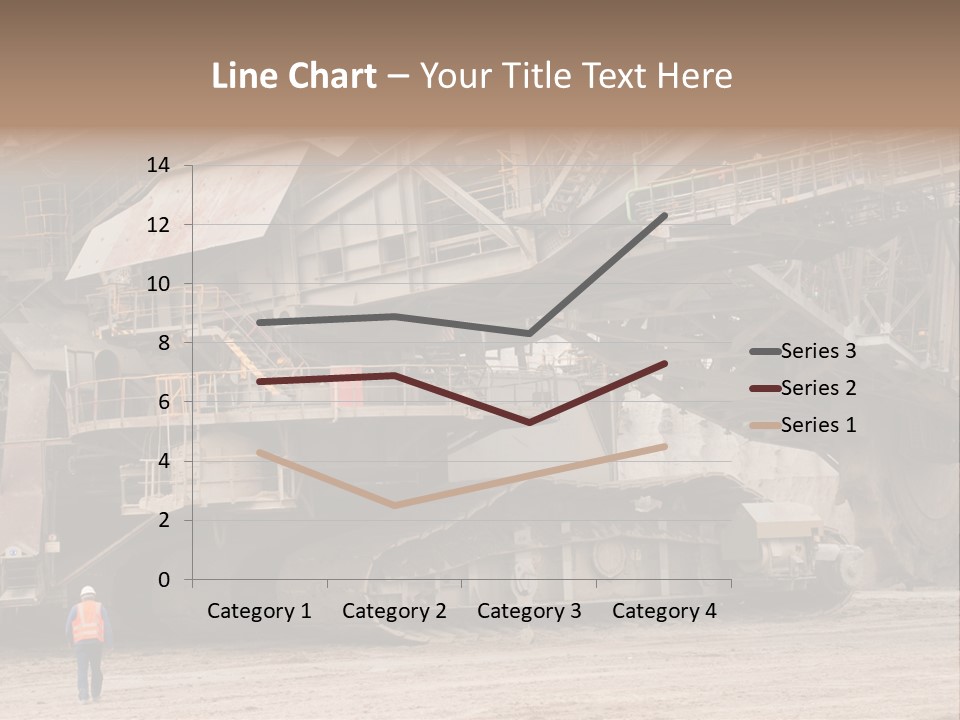 Coal Bagger Large PowerPoint Template