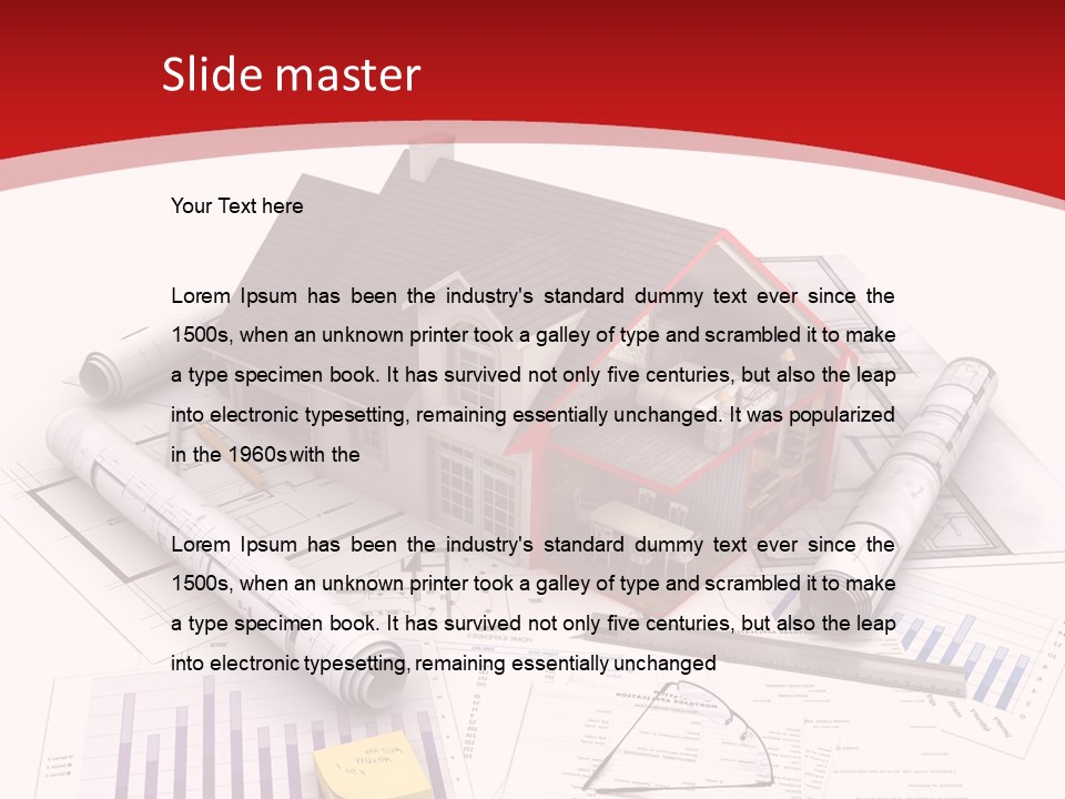 Room Investment Bedroom PowerPoint Template