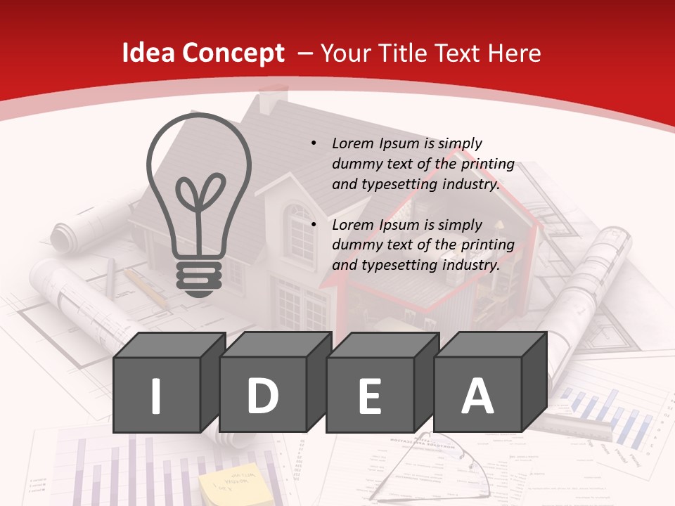 Room Investment Bedroom PowerPoint Template