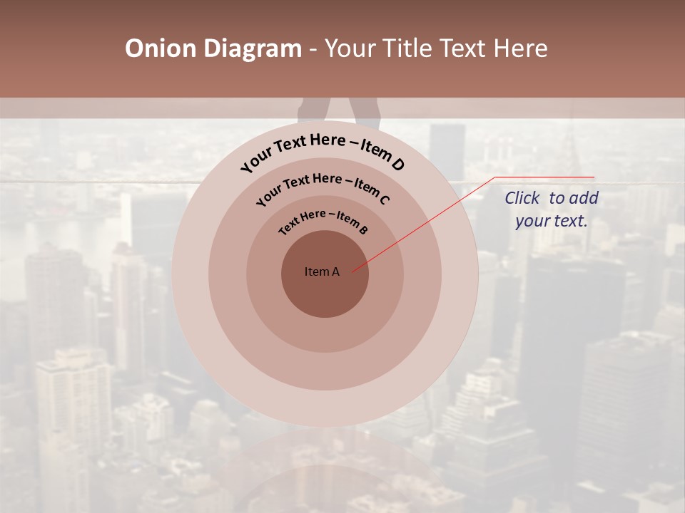City Equilibrium Panorama PowerPoint Template