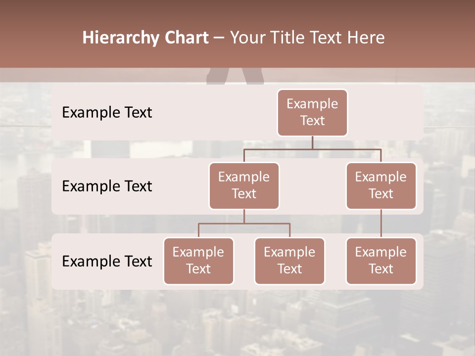 City Equilibrium Panorama PowerPoint Template