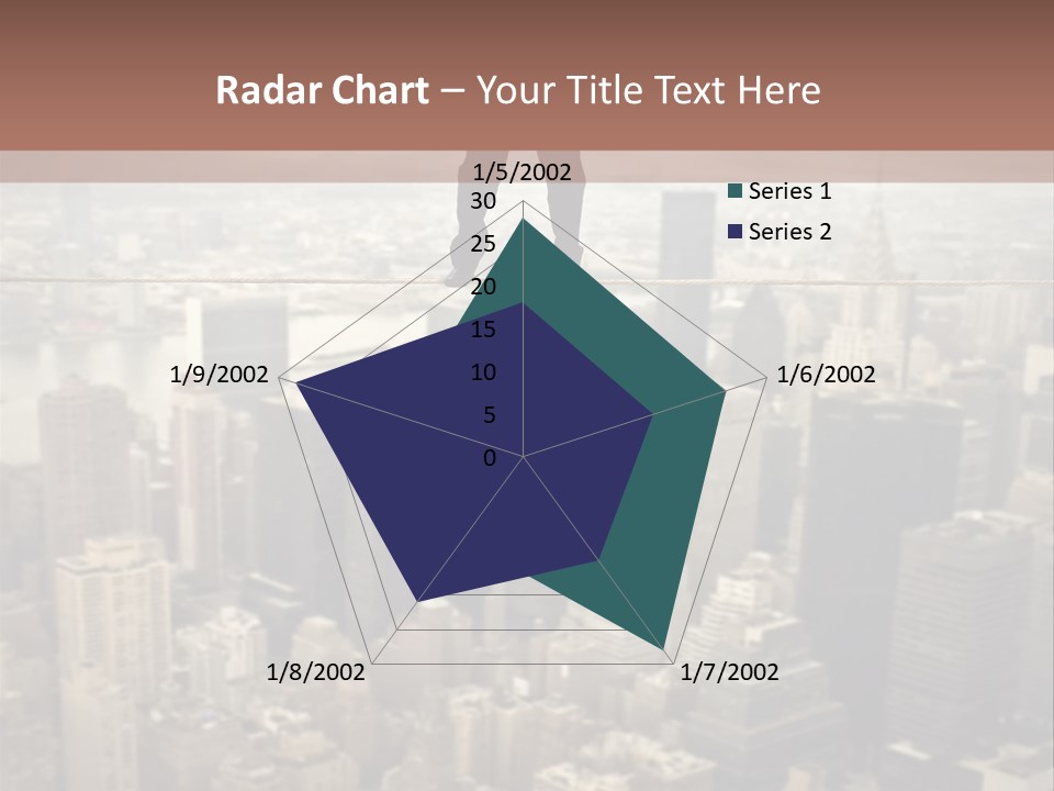 City Equilibrium Panorama PowerPoint Template