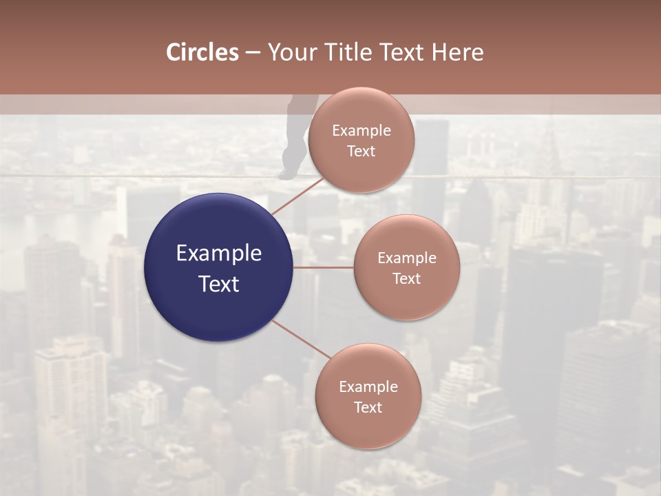 City Equilibrium Panorama PowerPoint Template