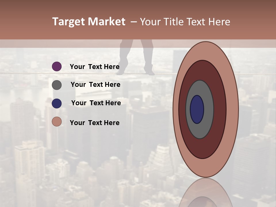 City Equilibrium Panorama PowerPoint Template