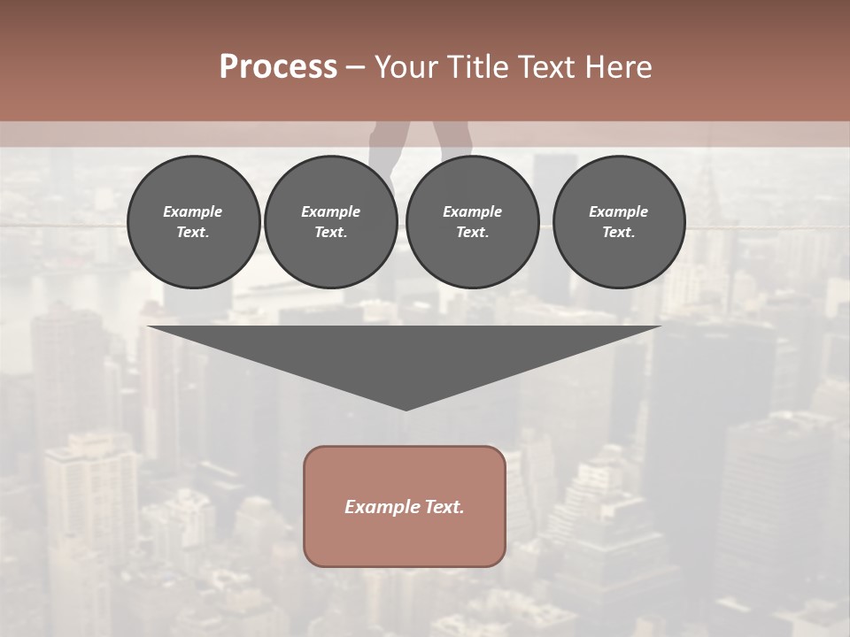 City Equilibrium Panorama PowerPoint Template