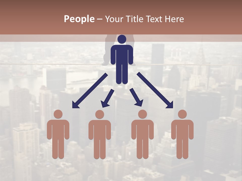 City Equilibrium Panorama PowerPoint Template