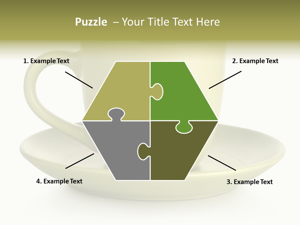 Coffee Coffee Cup White Background PowerPoint Template