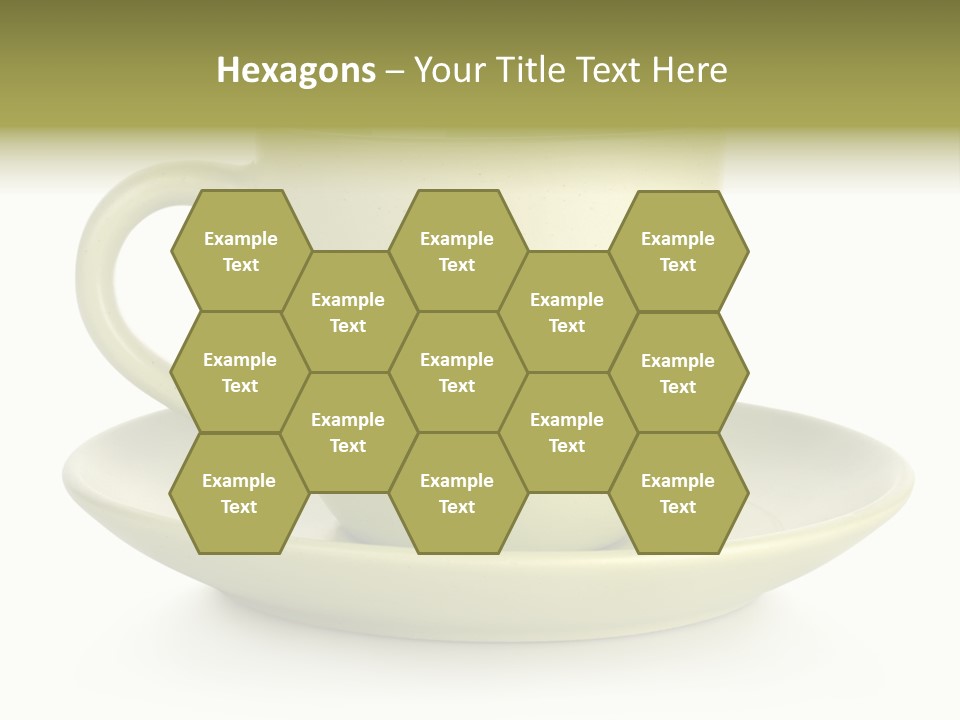 Coffee Coffee Cup White Background PowerPoint Template