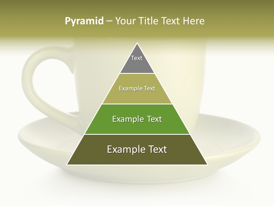 Coffee Coffee Cup White Background PowerPoint Template