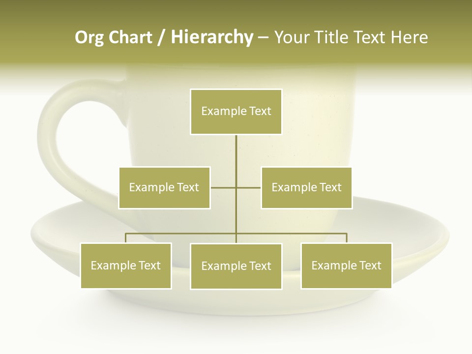 Coffee Coffee Cup White Background PowerPoint Template