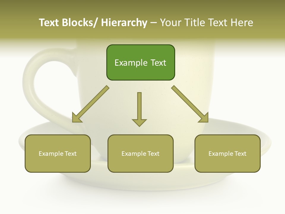 Coffee Coffee Cup White Background PowerPoint Template