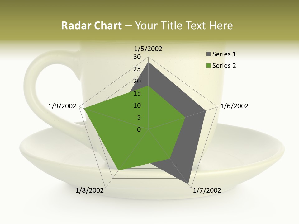 Coffee Coffee Cup White Background PowerPoint Template