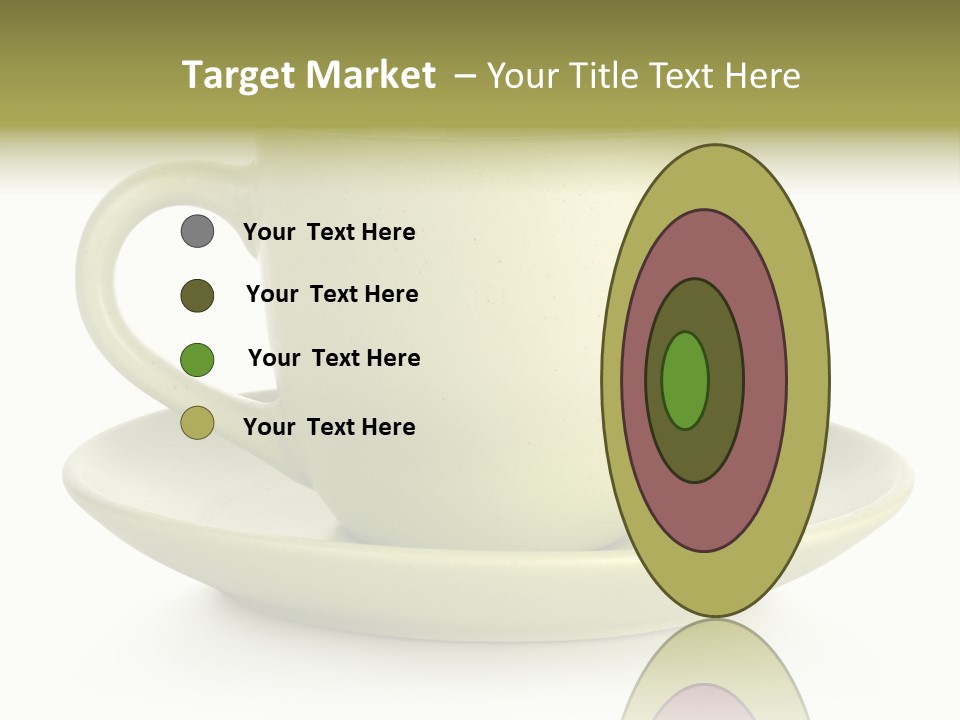 Coffee Coffee Cup White Background PowerPoint Template