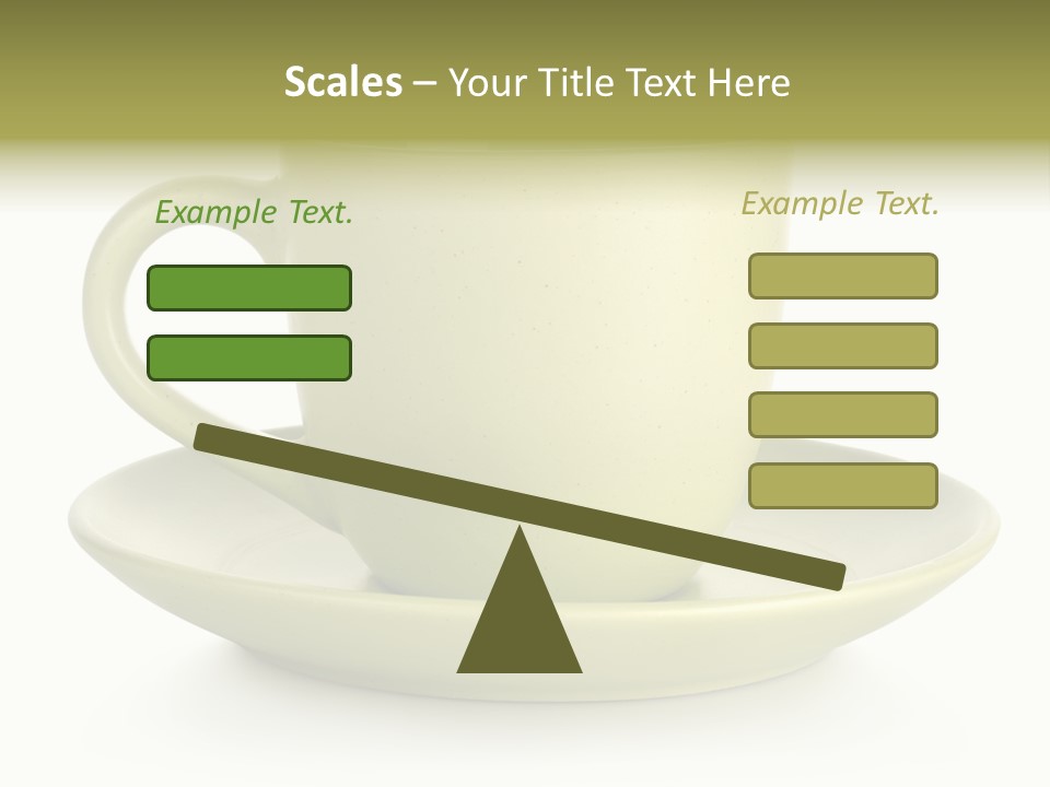 Coffee Coffee Cup White Background PowerPoint Template