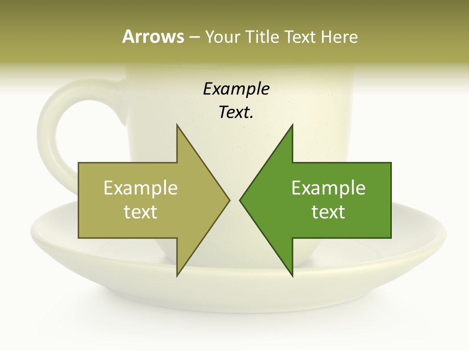 Coffee Coffee Cup White Background PowerPoint Template