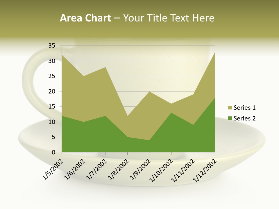 Coffee Coffee Cup White Background PowerPoint Template
