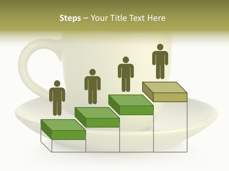 Coffee Coffee Cup White Background PowerPoint Template