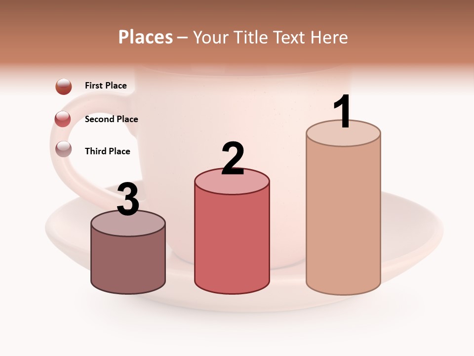 Household Object Isolated Tea PowerPoint Template