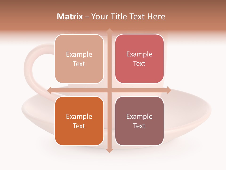 Household Object Isolated Tea PowerPoint Template