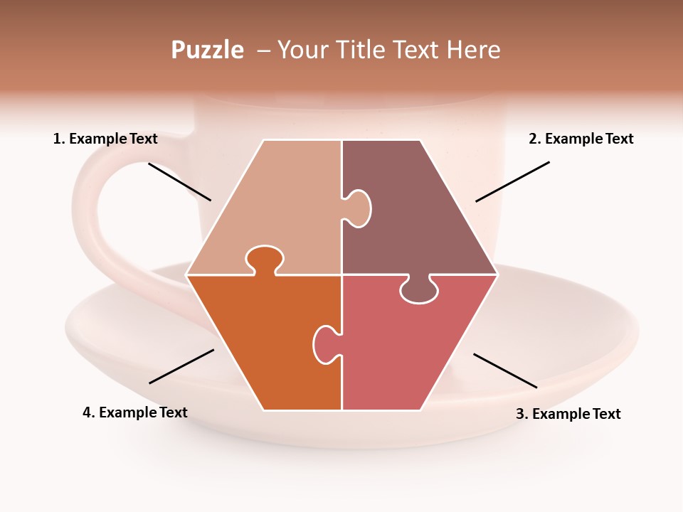 Household Object Isolated Tea PowerPoint Template