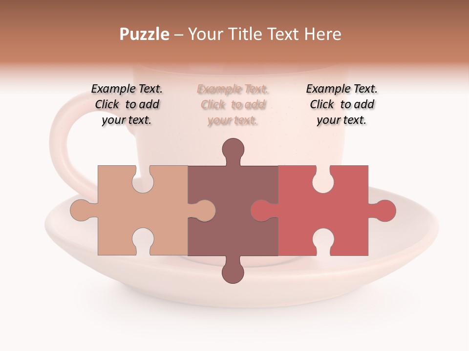 Household Object Isolated Tea PowerPoint Template