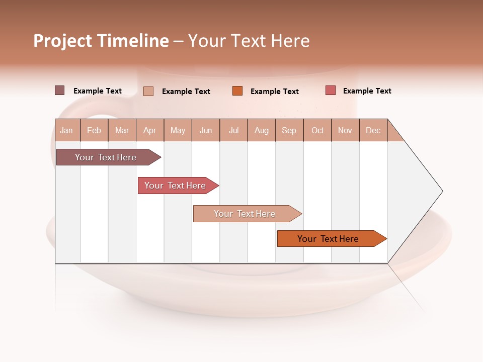 Household Object Isolated Tea PowerPoint Template