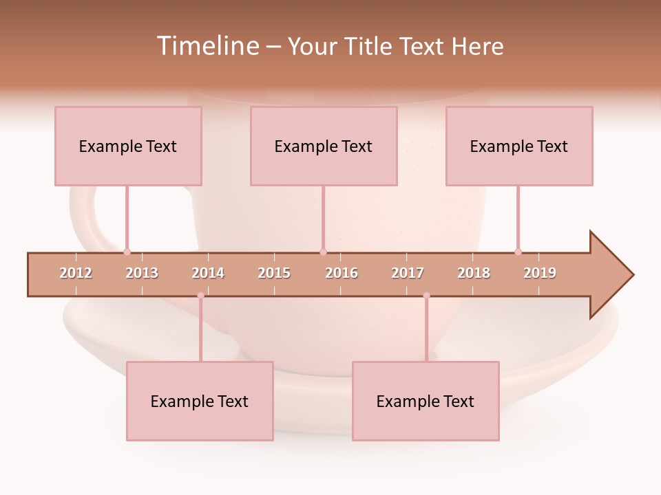 Household Object Isolated Tea PowerPoint Template