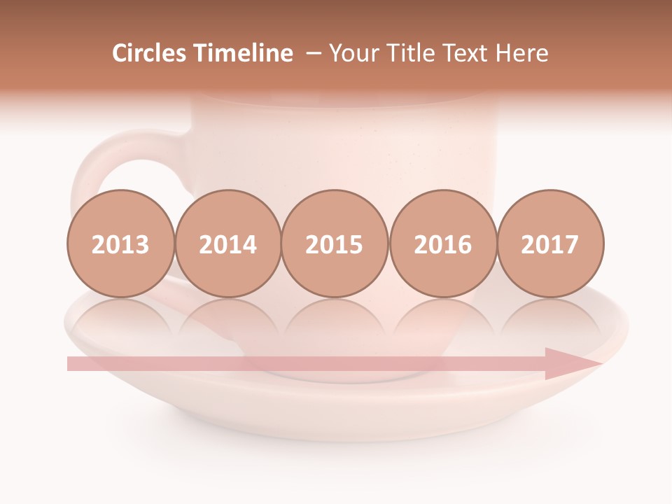 Household Object Isolated Tea PowerPoint Template