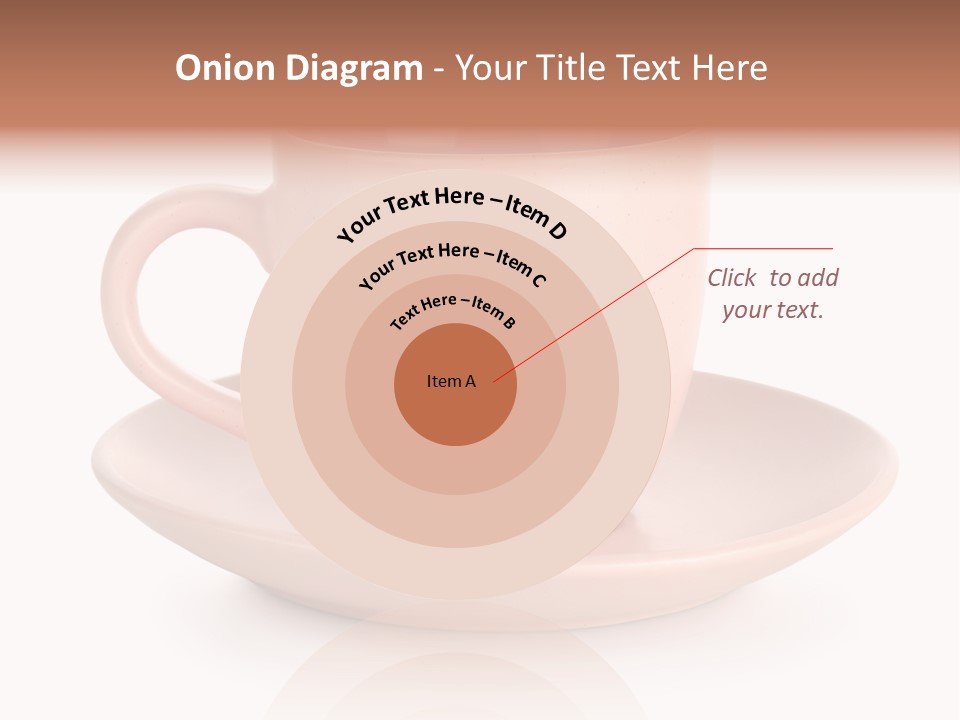 Household Object Isolated Tea PowerPoint Template