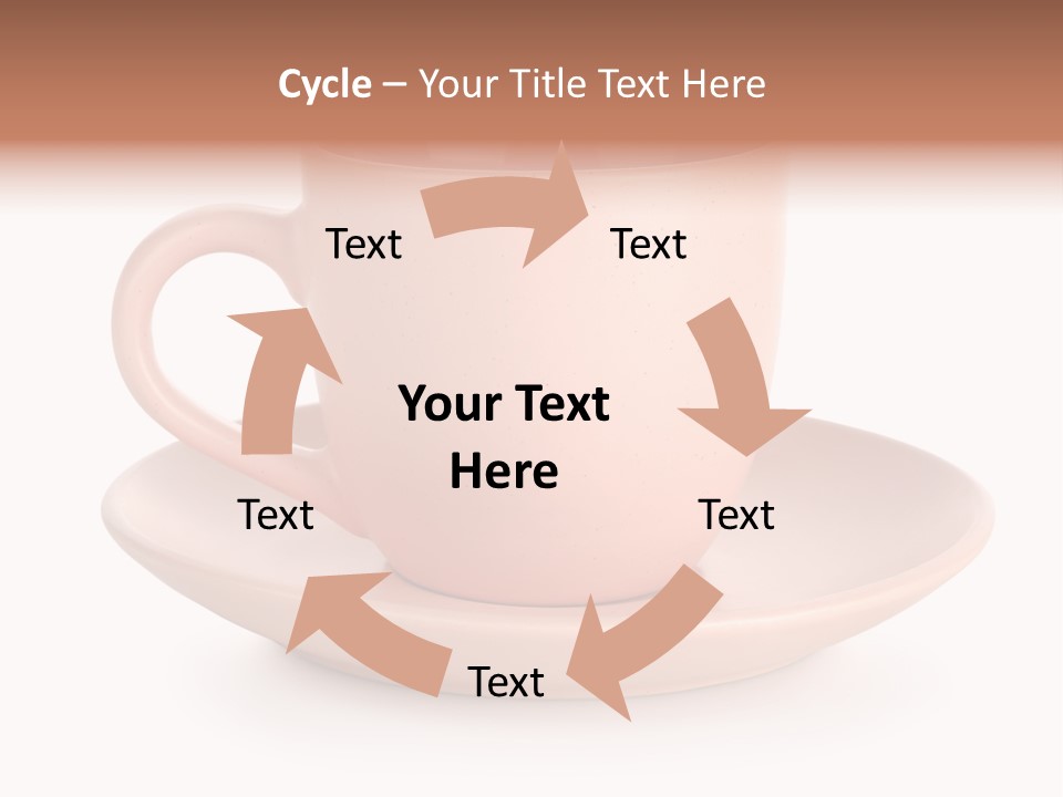 Household Object Isolated Tea PowerPoint Template