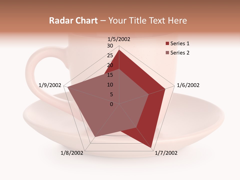 Household Object Isolated Tea PowerPoint Template