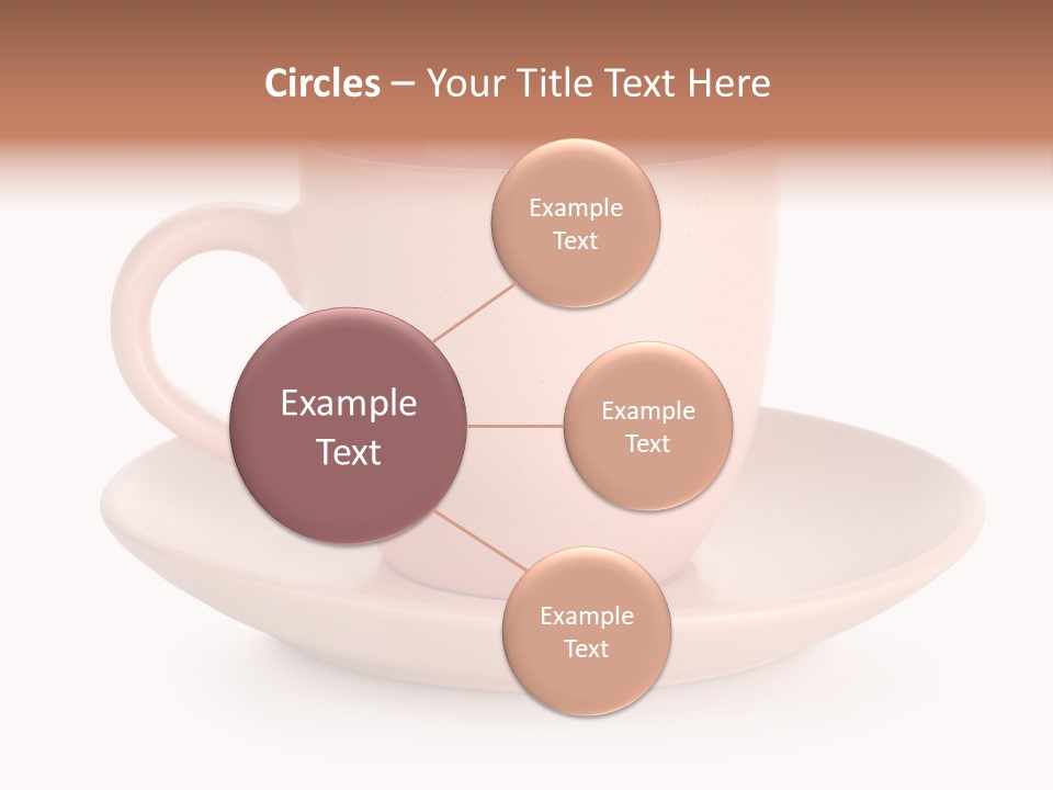 Household Object Isolated Tea PowerPoint Template