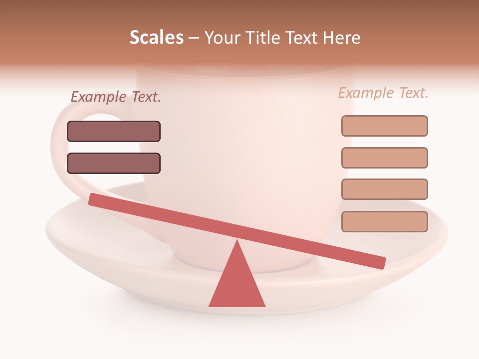 Household Object Isolated Tea PowerPoint Template