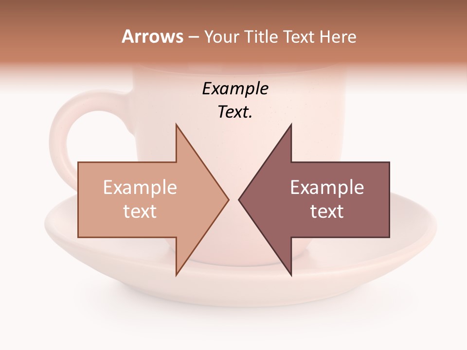 Household Object Isolated Tea PowerPoint Template