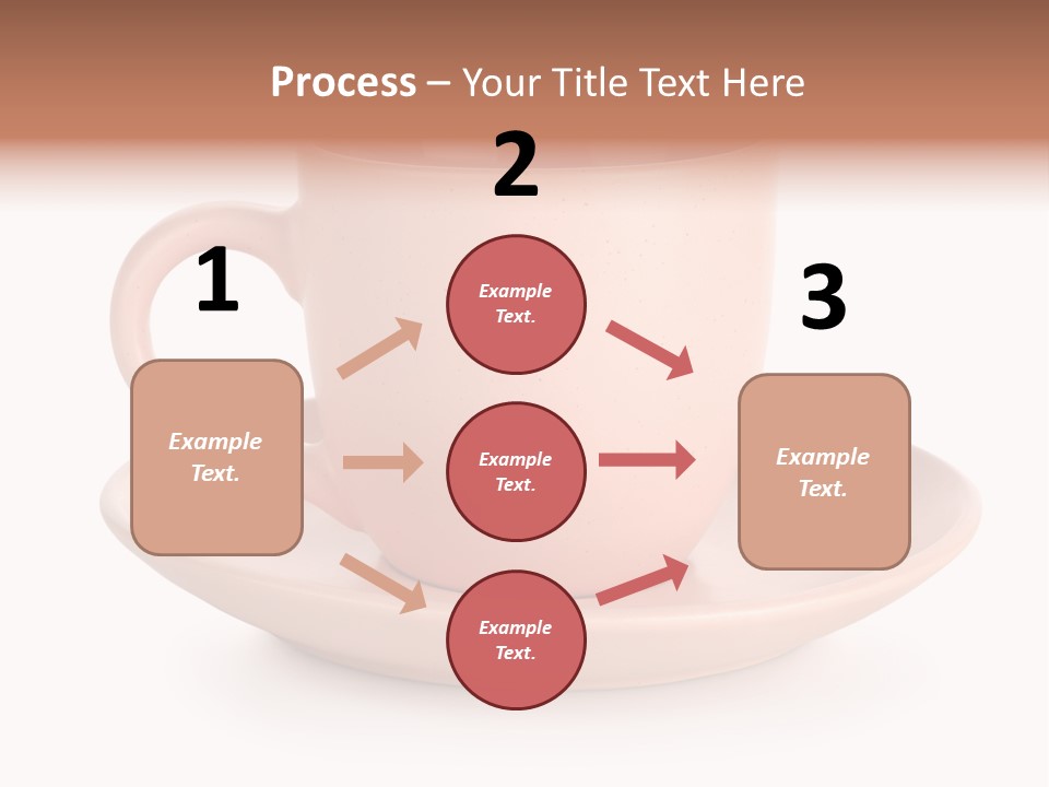 Household Object Isolated Tea PowerPoint Template