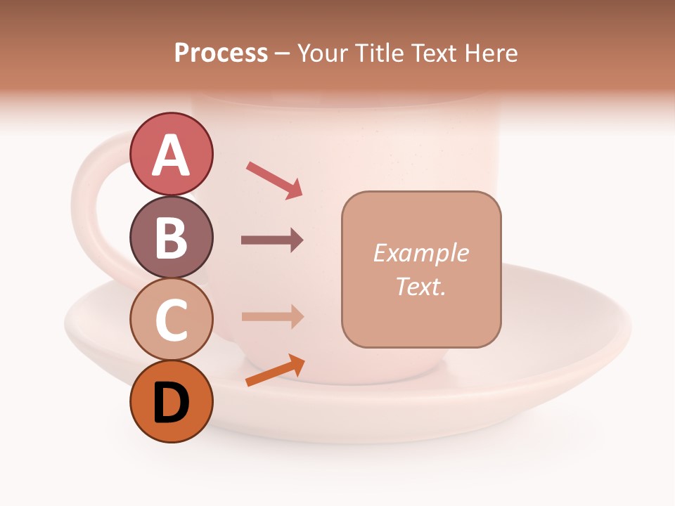 Household Object Isolated Tea PowerPoint Template