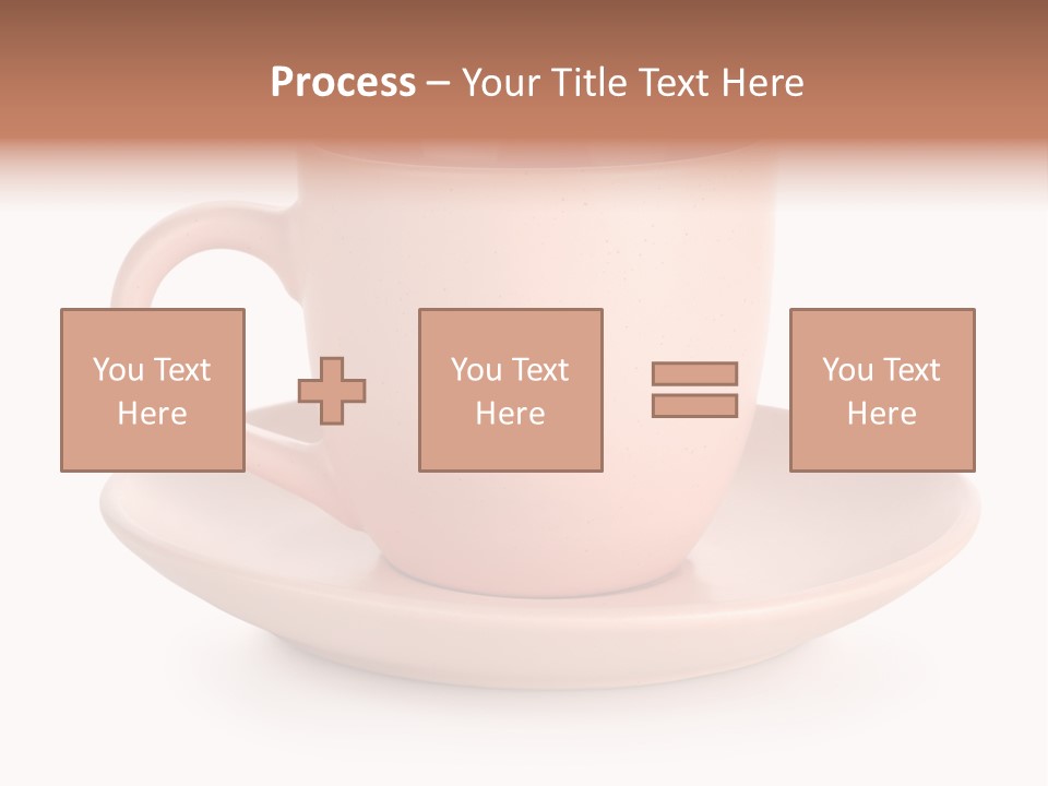 Household Object Isolated Tea PowerPoint Template