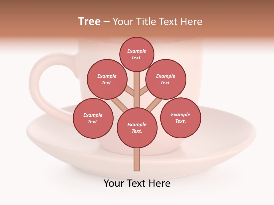 Household Object Isolated Tea PowerPoint Template