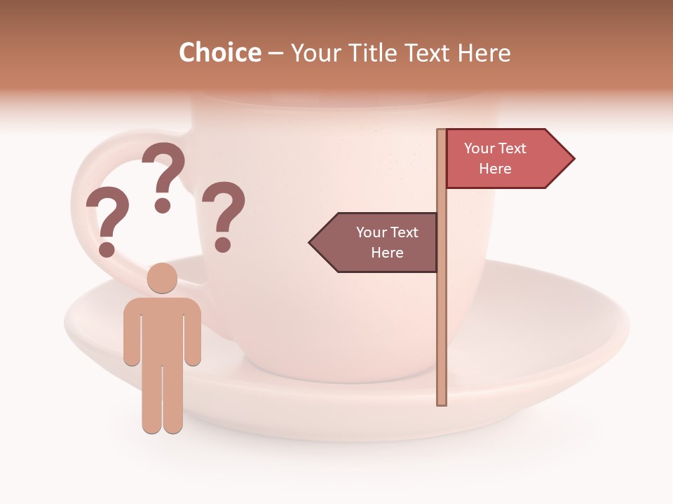 Household Object Isolated Tea PowerPoint Template