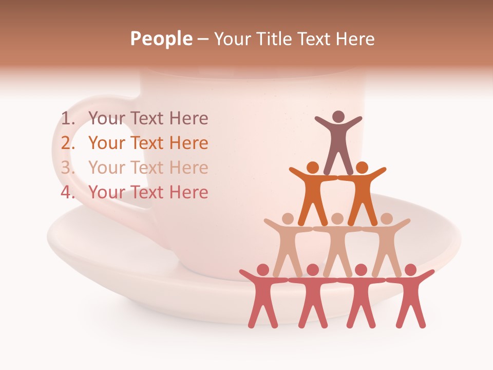 Household Object Isolated Tea PowerPoint Template