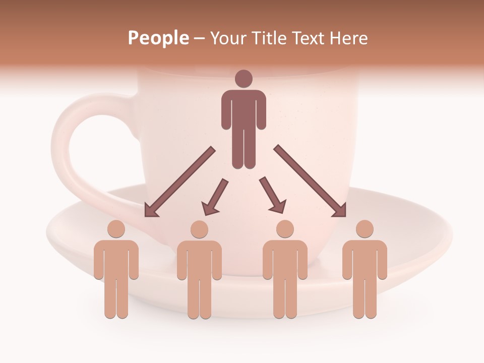 Household Object Isolated Tea PowerPoint Template