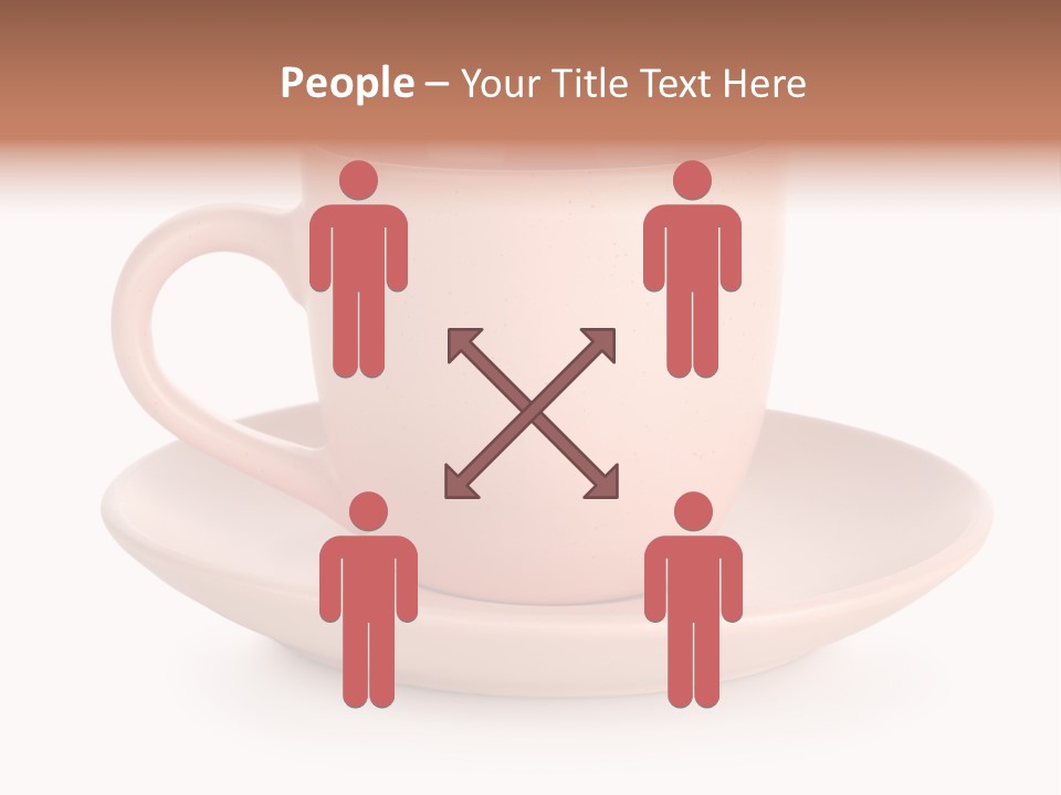 Household Object Isolated Tea PowerPoint Template